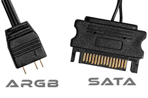 Разъемы SATA и ARGB