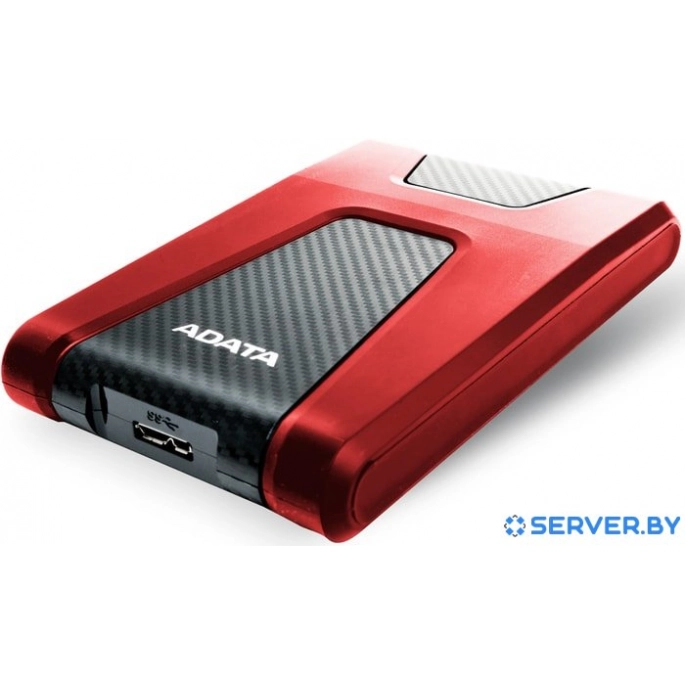 Внешний жесткий диск A-Data DashDrive Durable HD650 AHD650-1TU31-CRD 1TB (красный). Фото 5