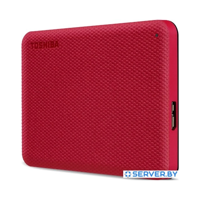 Внешний накопитель Toshiba Canvio Advance 4TB HDTCA40ER3CA (красный). Фото 3