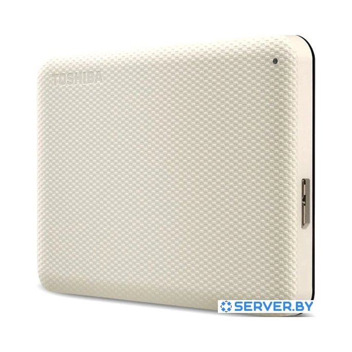 Внешний накопитель Toshiba Canvio Advance 1TB HDTCA10EW3AA (бежевый). Фото 3