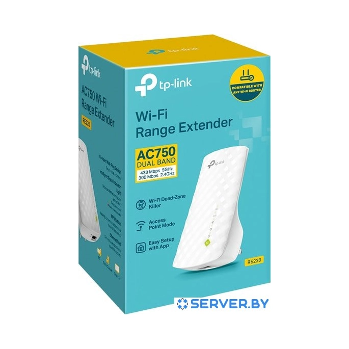 Усилитель Wi-Fi TP-Link RE220. Фото2