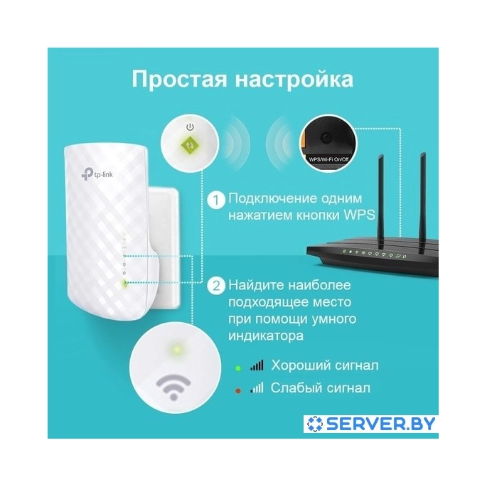Усилитель Wi-Fi TP-Link RE220. Фото4