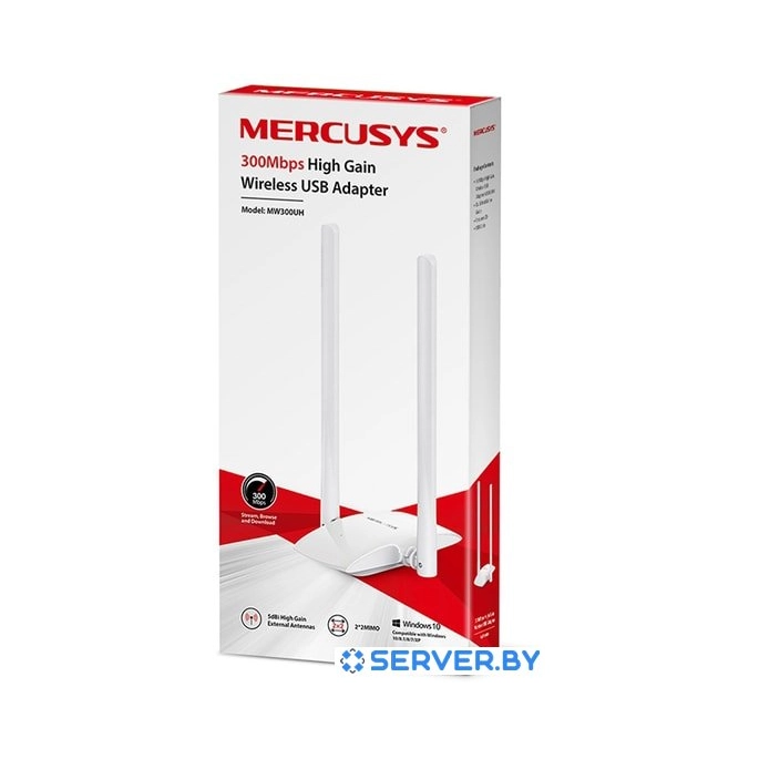 Wi-Fi адаптер Mercusys MW300UH. Фото2