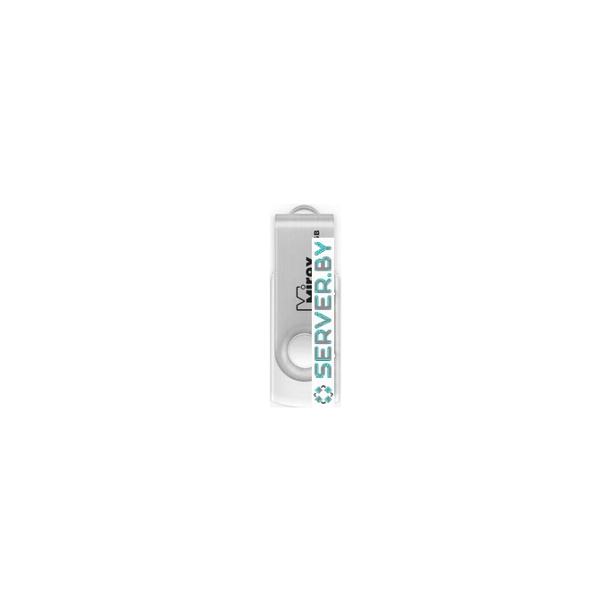 USB Flash Mirex SWIVEL WHITE 16GB (13600-FMUSWT16). Фото1