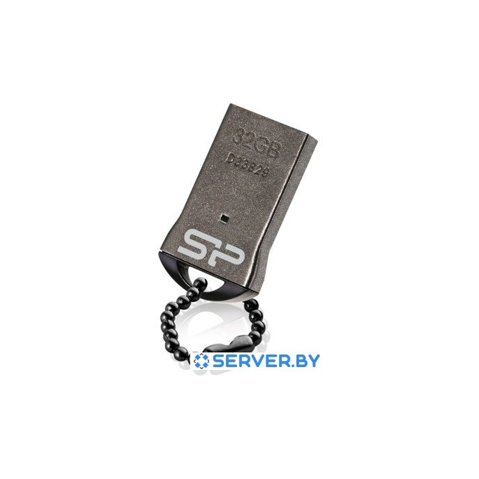 USB Flash Silicon-Power Touch T01 32Gb Black (SP032GBUF2T01V1K). Фото 3