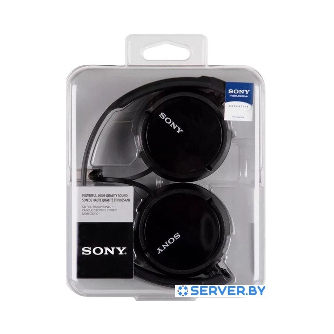 Наушники Sony MDR-ZX110 (черный). Фото3