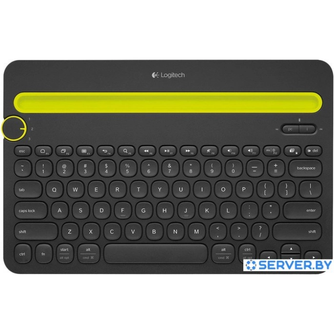 Клавиатура Logitech Bluetooth Multi-Device Keyboard K480 Black (920-006368). Фото 1