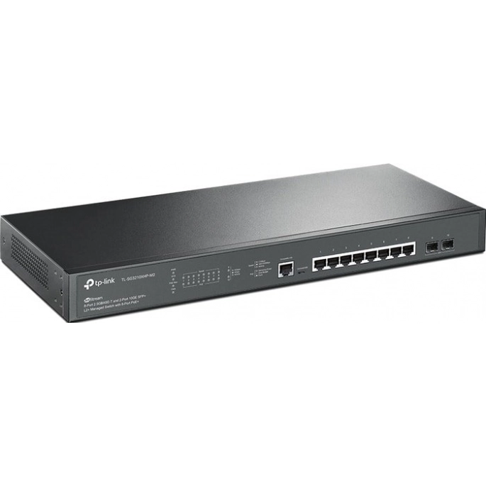 Управляемый коммутатор уровня 2+ TP-Link TL-SG3210XHP-M2. Фото2