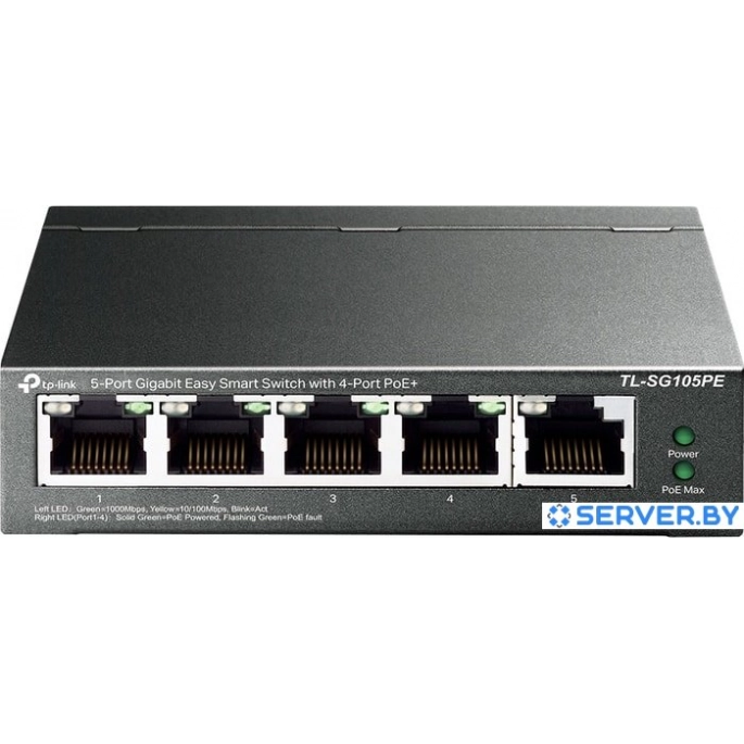 Коммутатор TP-Link TL-SG105PE. Фото 1