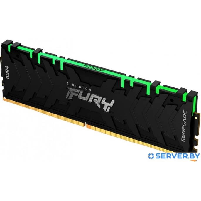 Оперативная память Kingston FURY Renegade RGB 8GB DDR4 PC4-24000 KF430C15RBA/8. Фото 1