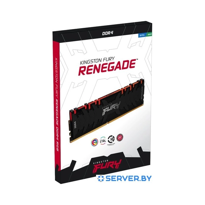Оперативная память Kingston FURY Renegade RGB 8GB DDR4 PC4-24000 KF430C15RBA/8. Фото 5