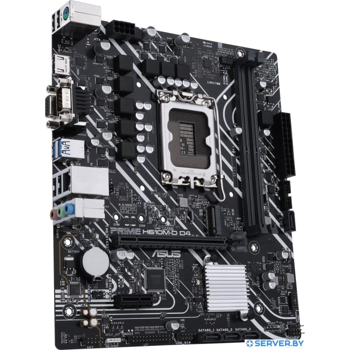 Материнская плата ASUS Prime H610M-D D4. Фото 3