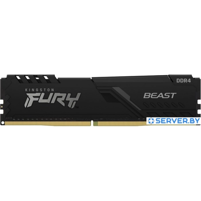 Оперативная память Kingston FURY Beast 32GB DDR4 PC4-21300 KF426C16BB/32. Фото 2