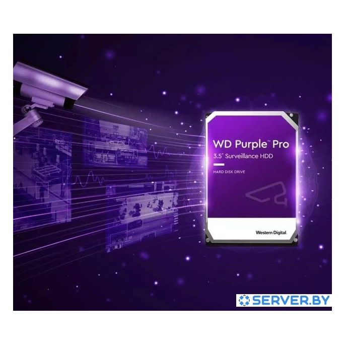 Жесткий диск WD Purple Pro 14TB WD141PURP. Фото 3