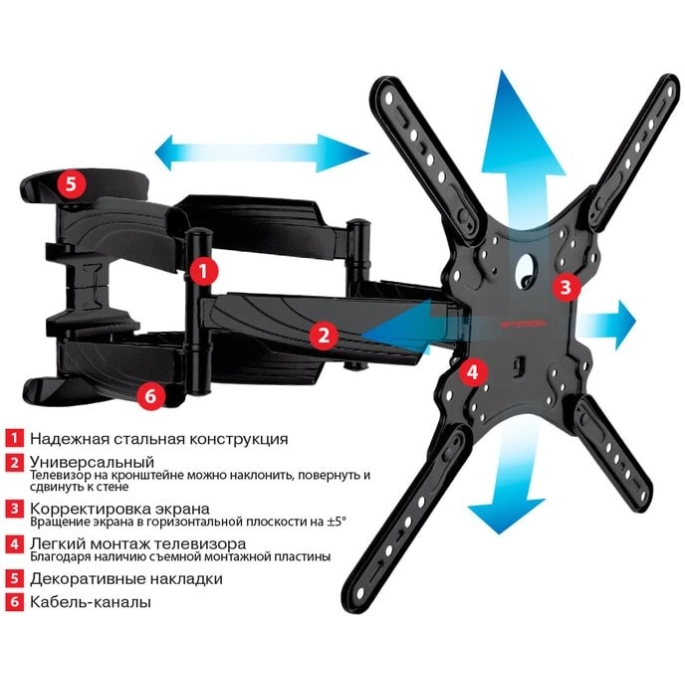 Кронштейн Arm Media COBRA-45. Фото2