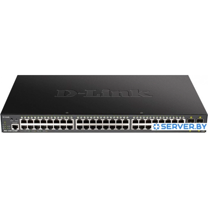 Управляемый коммутатор 2-го уровня D-Link DGS-1250-52XMP. Фото1