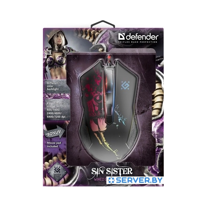 Игровая мышь Defender SinSister GM-933. Фото5