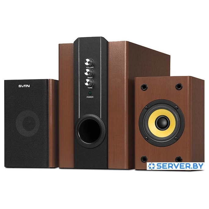 Акустика SVEN SPS-820 (коричневый). Фото1