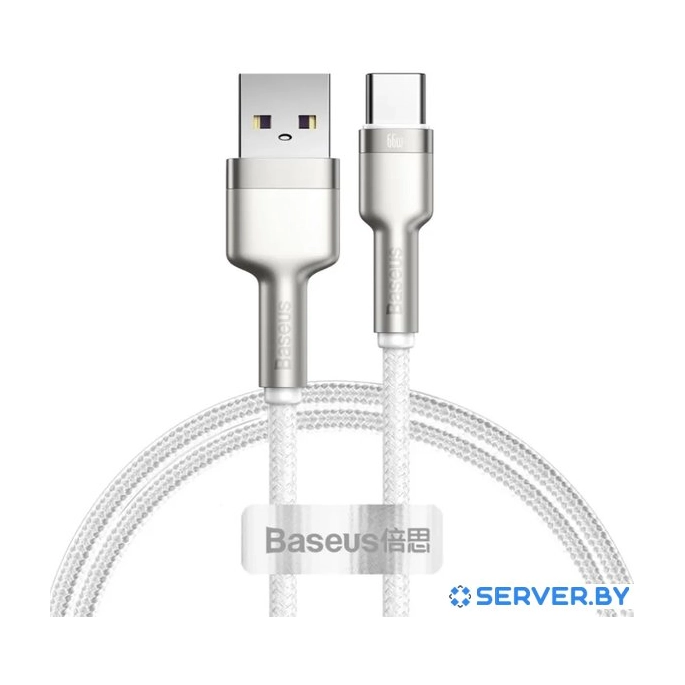 Кабель Baseus USB Type-A - USB Type-C CAKF000202 (2 м, белый). Фото1