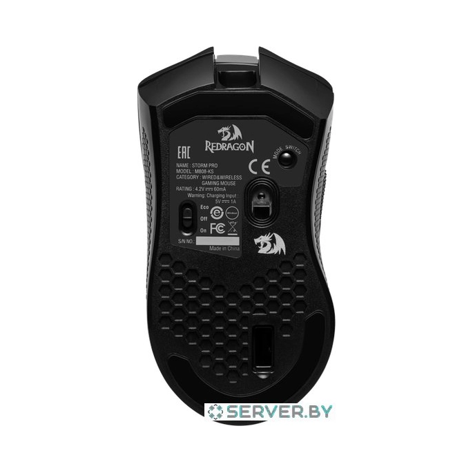 Игровая мышь Redragon Storm Pro (черный). Фото4
