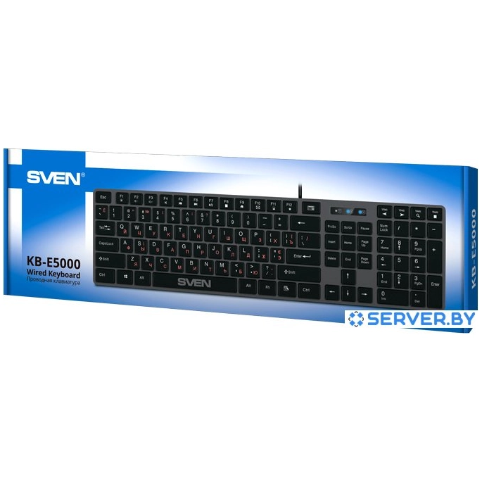 Клавиатура SVEN KB-E5000. Фото 5