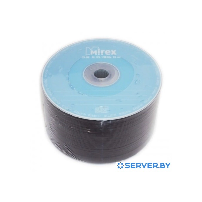 CD-RW диск Mirex 700Mb 12x Mirex в плёнке 50 шт.. Фото 2