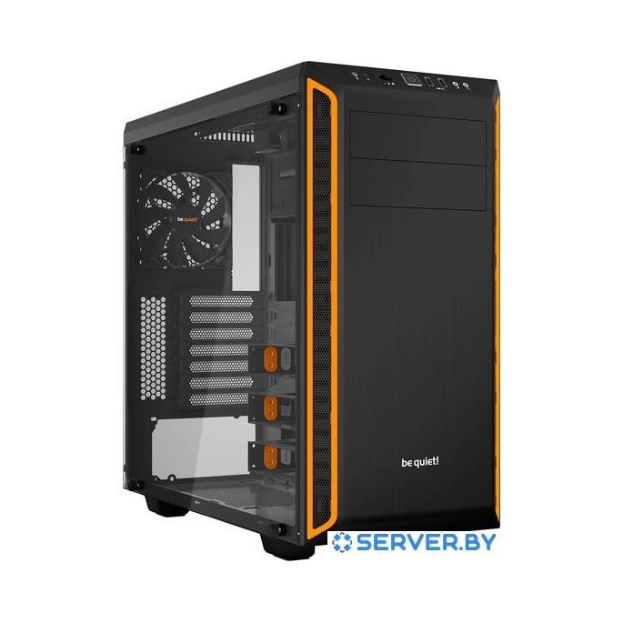 Корпус be quiet! Pure Base 600 с окном (черный/оранжевый). Фото 1