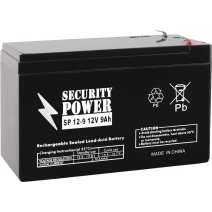 Аккумулятор для ИБП Security Power SP 12-9 F1 (12В/9 А·ч)