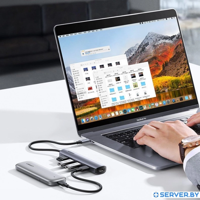 USB-хаб Ugreen CM417 20197. Фото2