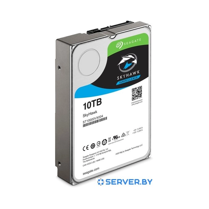 Жесткий диск Seagate SkyHawk AI 10TB ST10000VE000. Фото 3