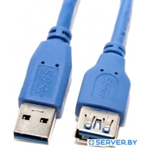 Удлинитель 5bites USB Type-A - USB Type-A UC3011-005F (0.5 м, синий)