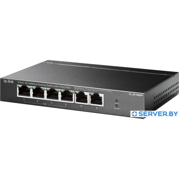 Коммутатор TP-Link TL-SF1006P. Фото2