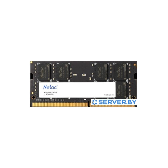 Оперативная память Netac Basic 4GB DDR4 SODIMM PC4-21300 NTBSD4N26SP-04. Фото 1