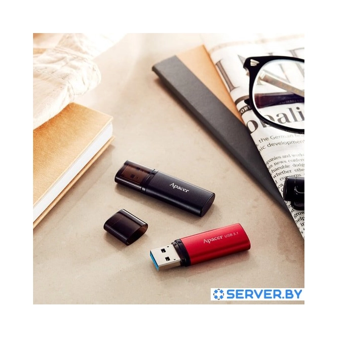 USB Flash Apacer AH25B 32GB (красный). Фото 4