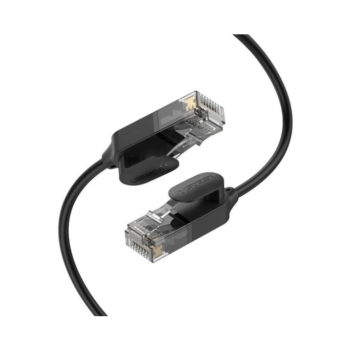 Кабель Ugreen NW122 70333 RJ45 - RJ45 (1.5 м, черный). Фото1
