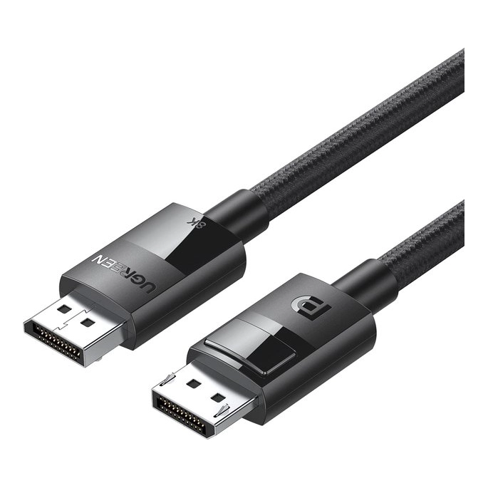 Кабель Ugreen DP114 80391 DisplayPort - DisplayPort (1.5 м, черный). Фото 1