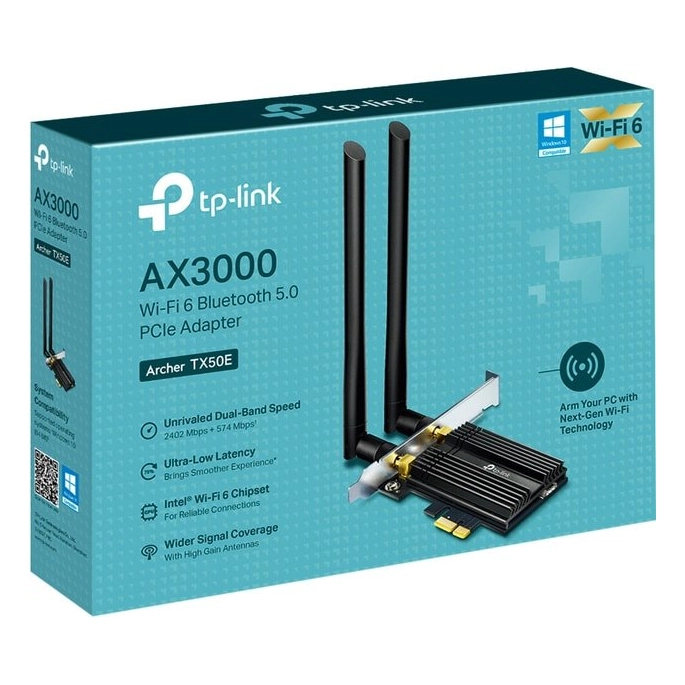 Wi-Fi/Bluetooth адаптер TP-Link Archer TX50E. Фото 2