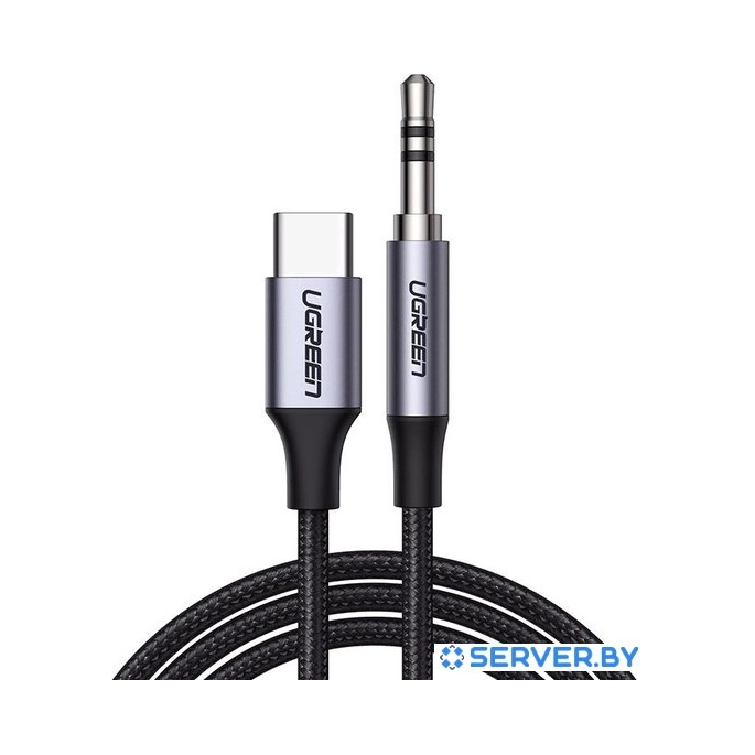Кабель Ugreen CM450 20192 Type-C - AUX 3.5mm. Фото 1