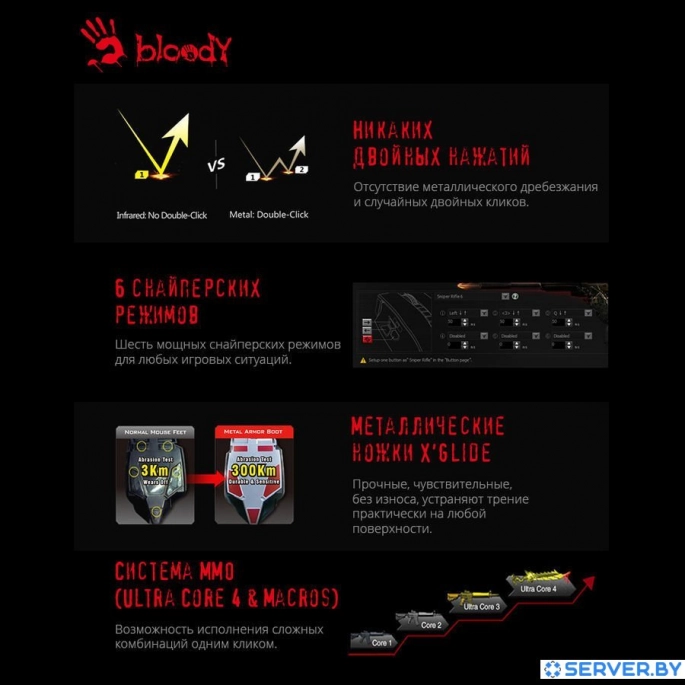 Игровая мышь A4Tech Bloody A70. Фото 5