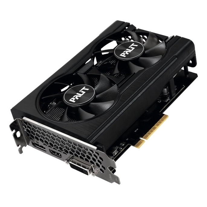Видеокарта Palit GeForce RTX 3050 Dual NE63050018P1-1070D. Фото 4