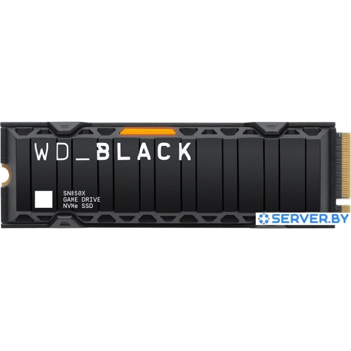 SSD WD Black SN850X NVMe Heatsink 1TB WDS100T2XHE. Фото1