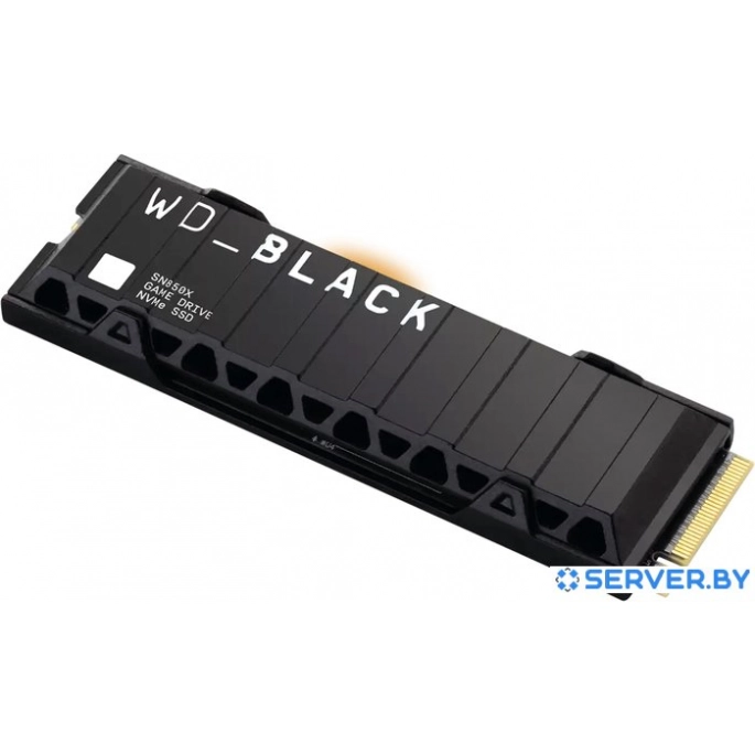 SSD WD Black SN850X NVMe Heatsink 1TB WDS100T2XHE. Фото2