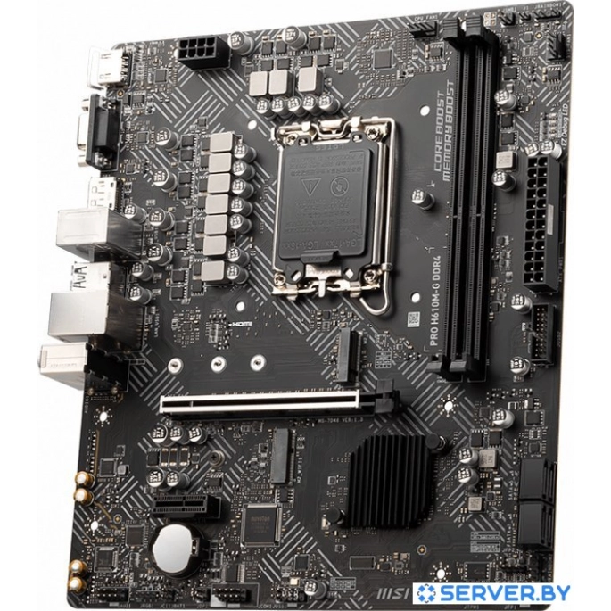 Материнская плата MSI PRO H610M-G DDR4. Фото 2