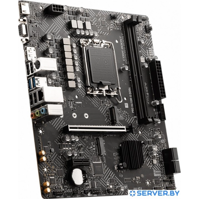Материнская плата MSI PRO H610M-G DDR4. Фото 4