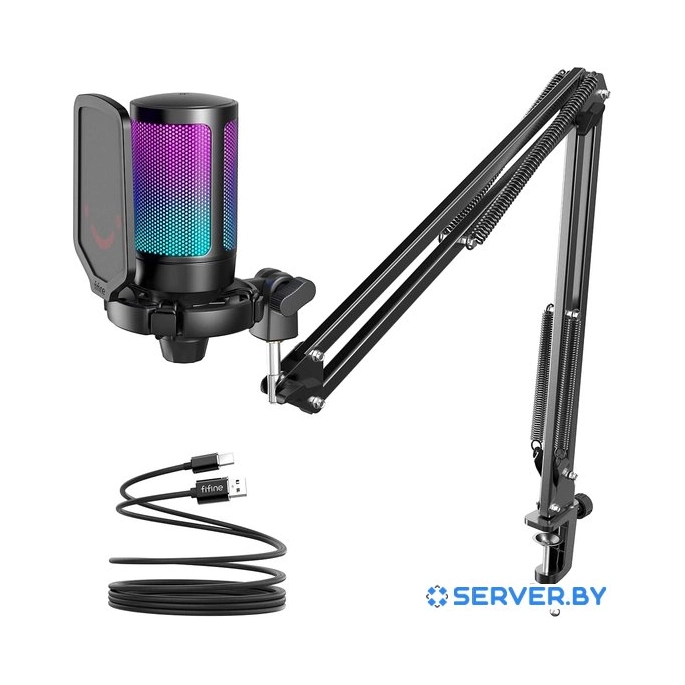 Микрофон FIFINE A6T (черный). Фото 1
