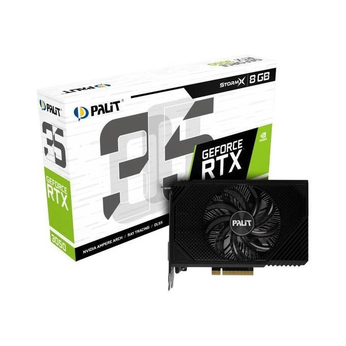 Видеокарта Palit GeForce RTX 3050 StormX NE63050018P1-1070F. Фото 3