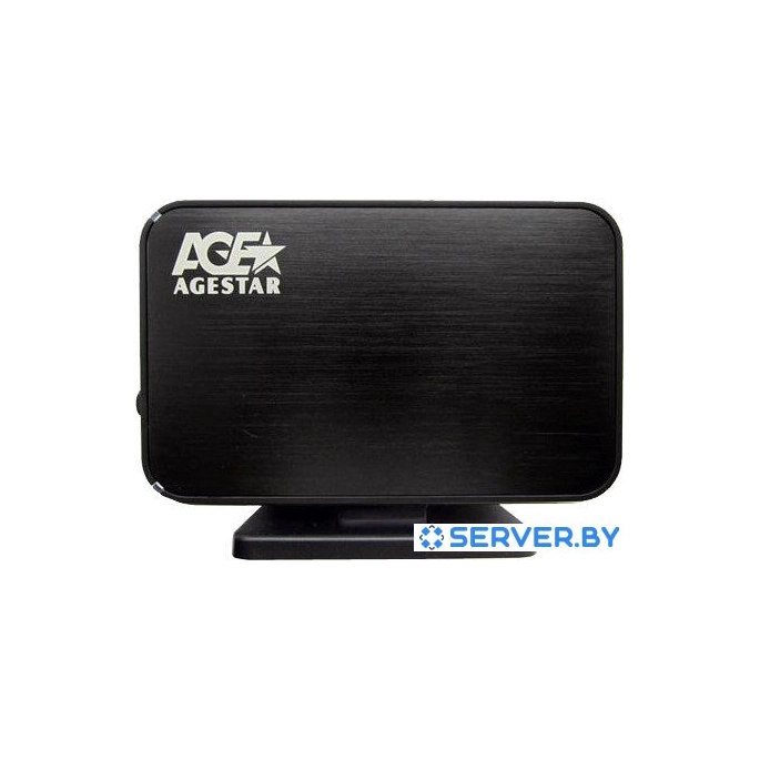 Бокс для жесткого диска AgeStar 3UB3A8-6G Black. Фото1