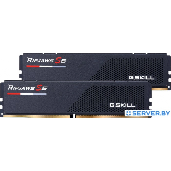 Оперативная память G.Skill Ripjaws S5 2x32ГБ DDR5 5600 МГц F5-5600J3636D32GX2-RS5K. Фото 1