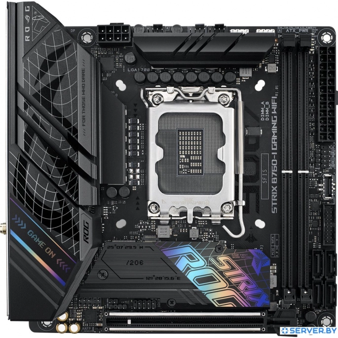 Материнская плата ASUS ROG Strix B760-I Gaming WiFi. Фото1