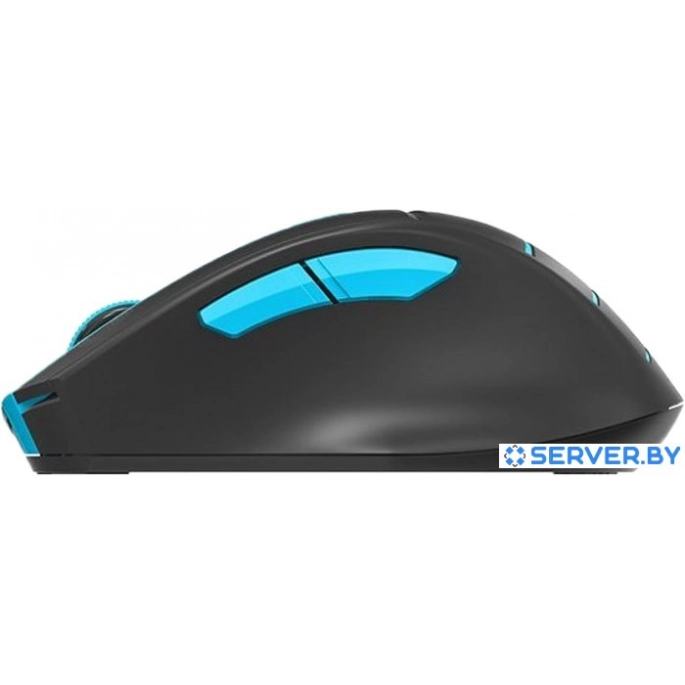 Мышь A4Tech Fstyler FG30 (серый/синий). Фото5